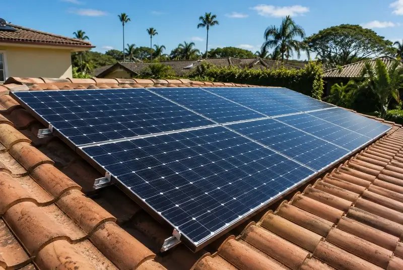 Installation de panneaux solaires à Pléchâtel